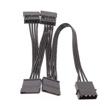 

Molex 4pin IDE to SATA power cable one point 4 IDE large 4P to hard disk SATA transfer cable one point four