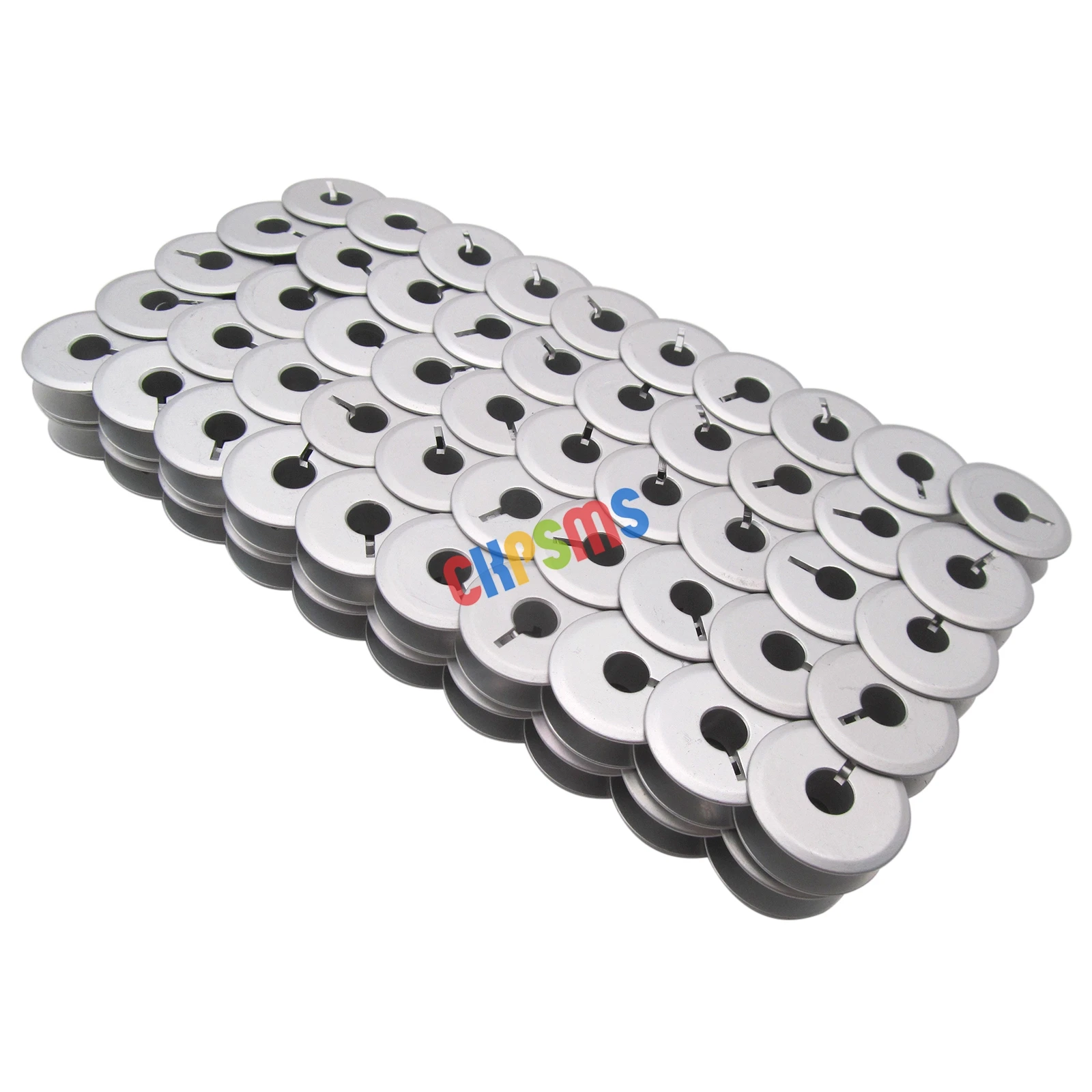 Bobinas Grandes De Aluminio Para Máquinas De Coser Singer Clase 29K - Modelo 82552, Paquete De 10
