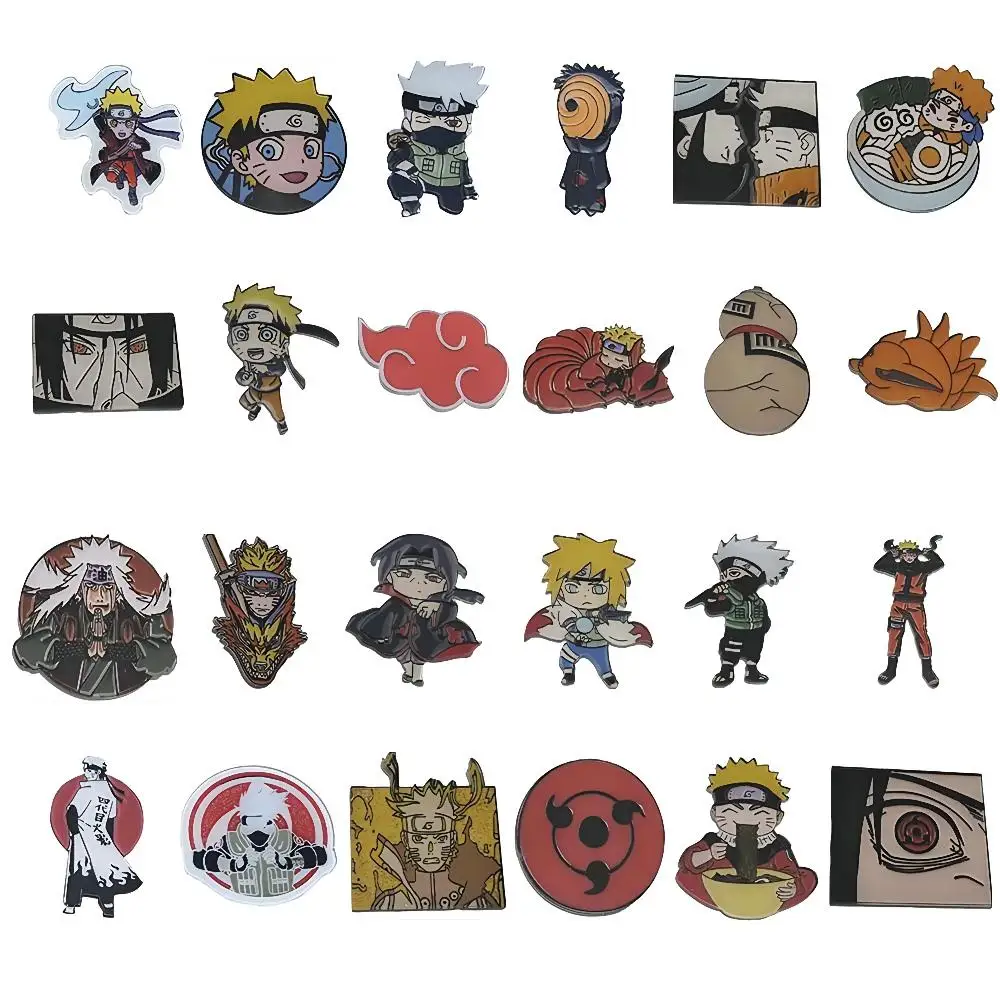 

New 1Pcs Japanese Anime Cute Cartoon Character Lapel Badges Clothes Jewelry Collar Brooches Accessories Gifts For Children