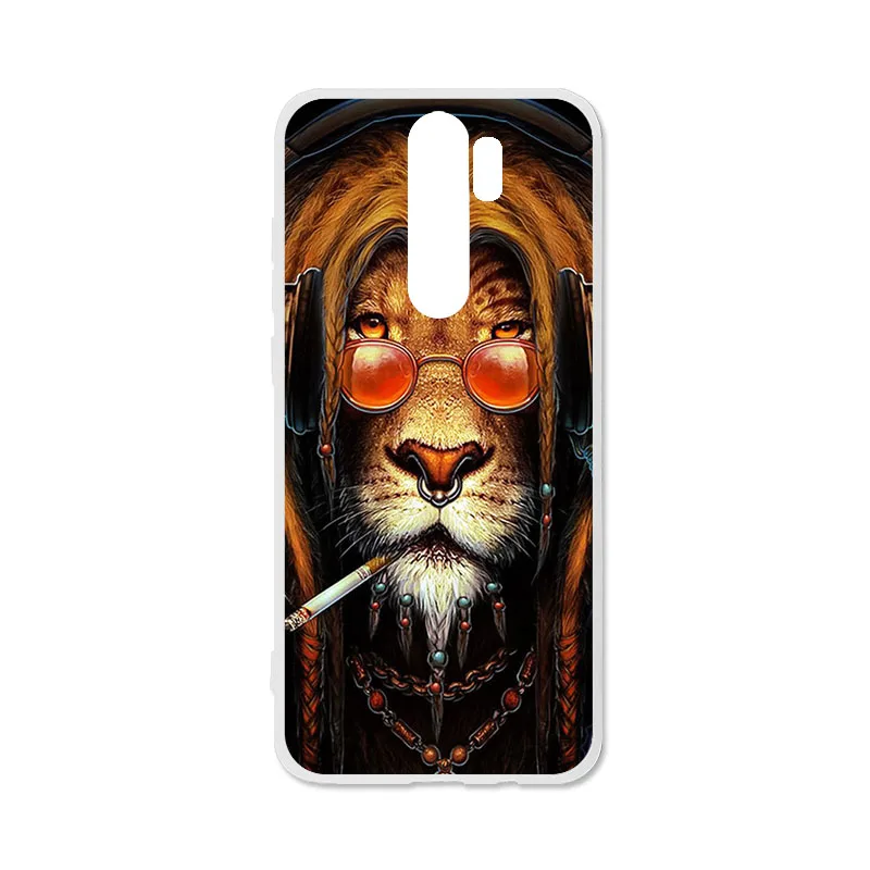 Мягкий чехол из ТПУ для Xiaomi Redmi Note 8 Pro, силиконовый чехол-бампер для телефона с цветочным рисунком для Xiomi Redmi Note8 Pro Note 8T 8A, чехлы - Цвет: R053