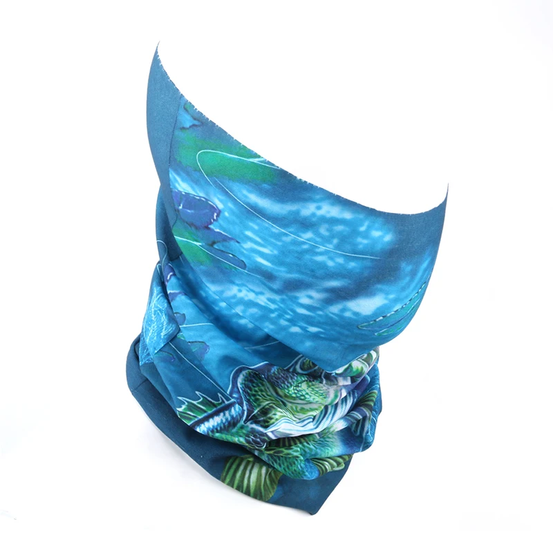 Модный шарф для рыбалки, ветронепроницаемый головной убор для рыбалки, многофункциональная повязка на шею, бесшовная бандана