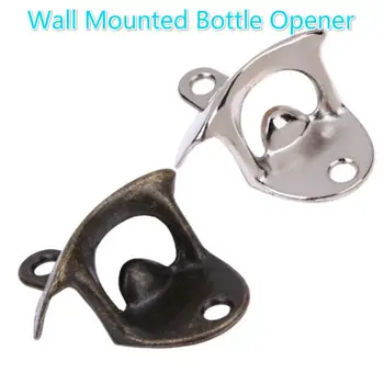 

Wall Mounted Wine Beer Bottle Opener Bar Home Restaurant Wall Decoration Wine Bottle Can Opener Kitchen Gadgets abridor de lata