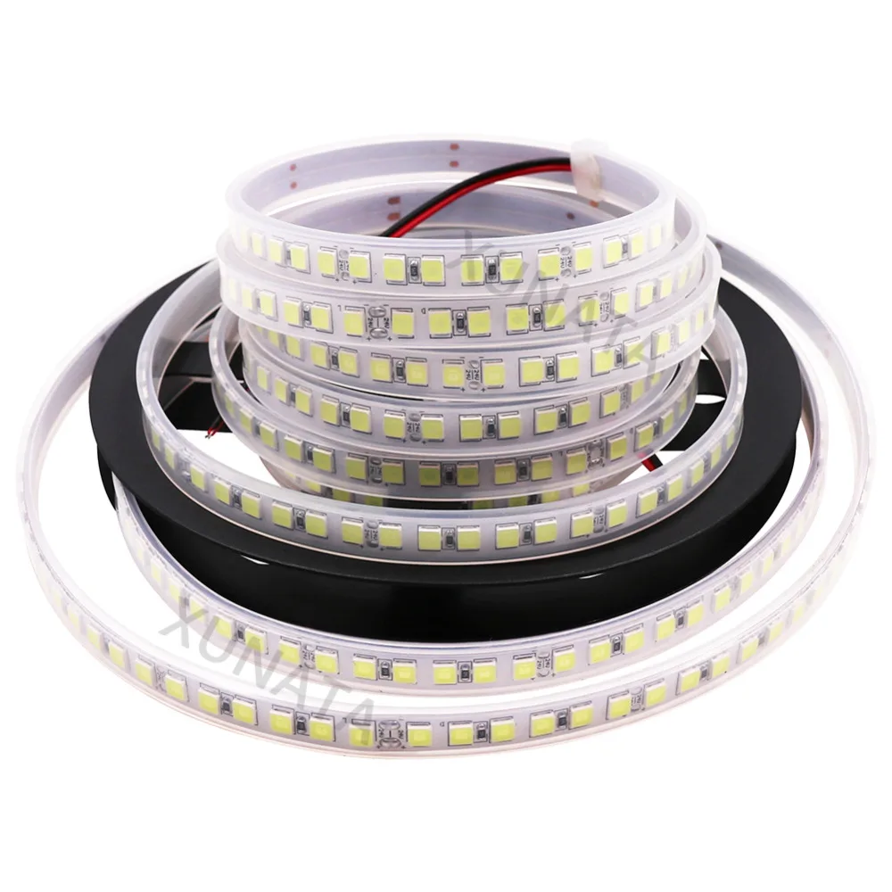 5M AC/DC 12V 24V SMD 5054 5050 Светодиодные ленты 300 светодиодный s 600 светодиодный s Водонепроницаемый светодиодный ленточный гибкий светодиодный светильник полосы Диодная лента декоративная светильник