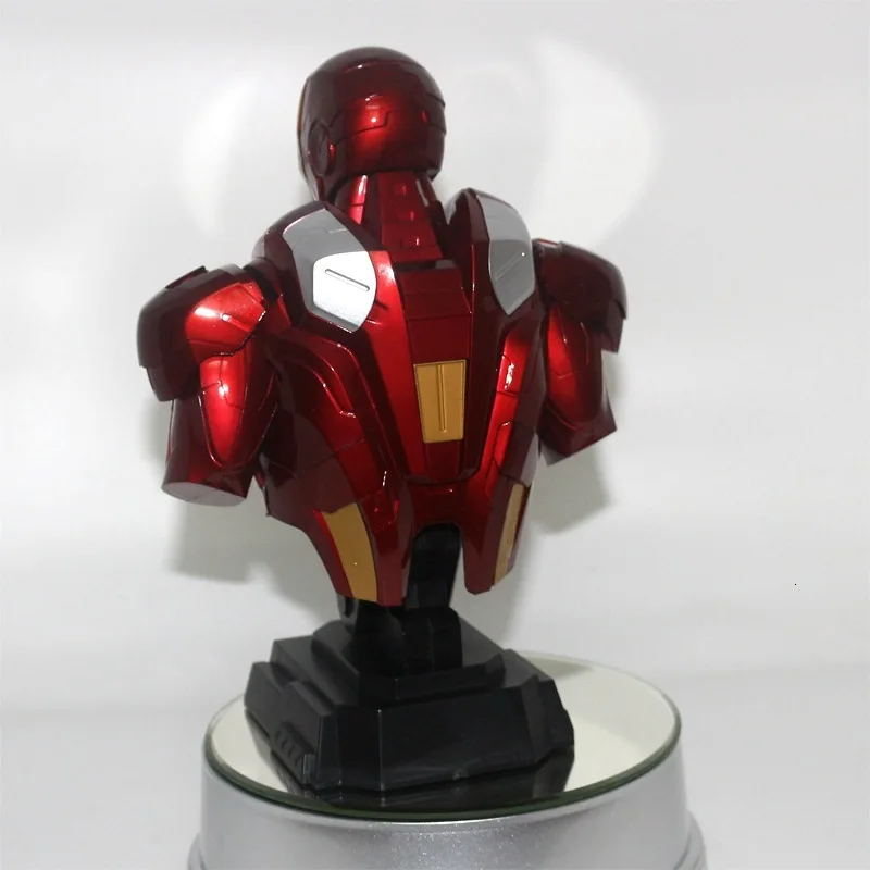 Marvel Legends Железный человек верхняя часть тела статуя игрушки ПВХ 23 см Mk7 фигурка модель Фильм Кукла «мстители» подарок Figma коллекционное украшение