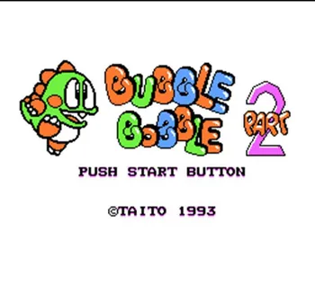 

BUBBLEB BOBBLE 2 60 Pin Game Card Customized For 8 Bit 60pins Game Player