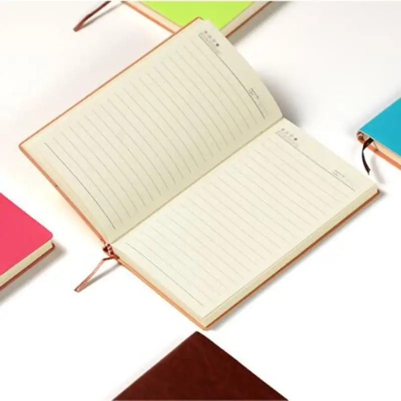 Высококачественный деловой блокнот, ПУ искусственная кожа креативный A6 студенческий дневник книжные цвета офисные школьные канцелярские принадлежности