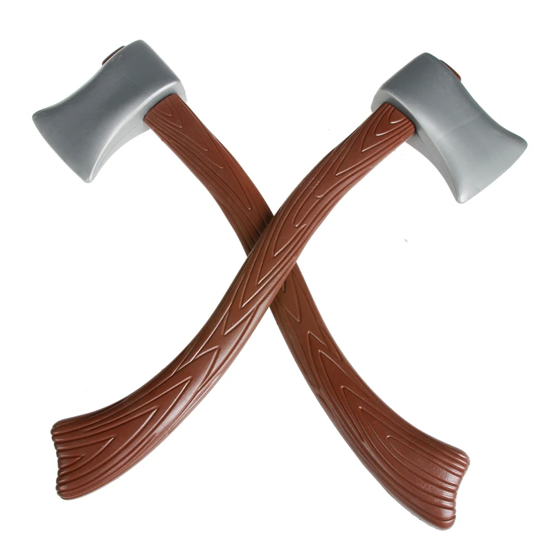 

Halloween Decoration Cosplay Performance Props Toy Axes Single Long Axes Fake An Axe for Child Party Supplies Performance Props