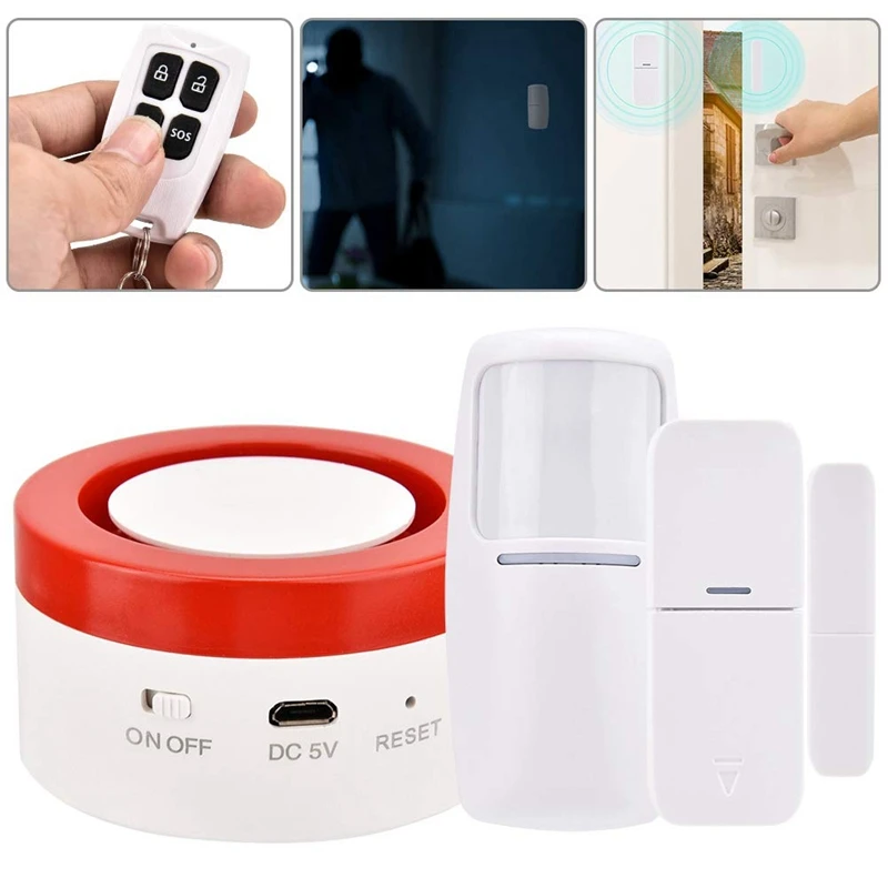 FFYY-Smart WiFi домашняя система охранной сигнализации 433 МГц Беспроводная Стробоскопическая сирена Совместимость с Alexa Google Home IFTTT Tuya APP E