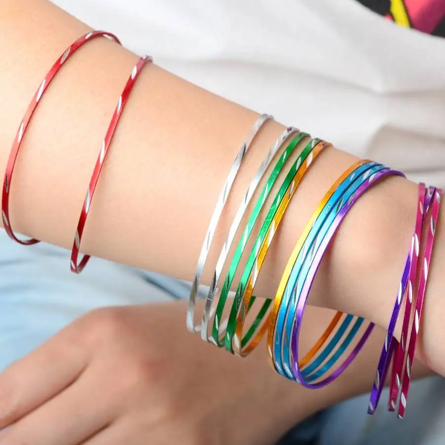 50pcs/Lot Loop Bracelet Bangle For Children bangle bracelet