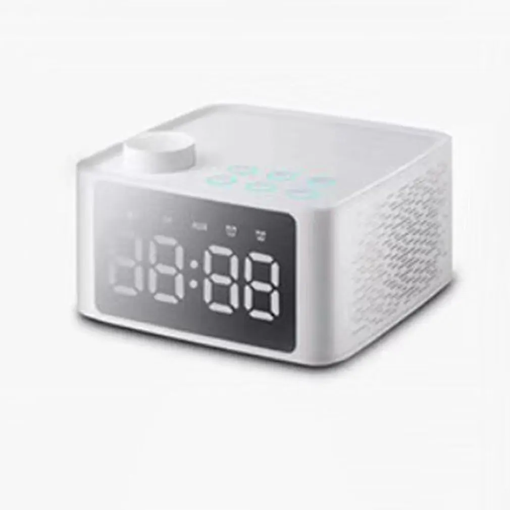 1 Прочный B1 bluetooth динамик с подставкой двойной будильник радиокарта сабвуфер Настольный многофункциональный подарок аудио динамик - Цвет: 1