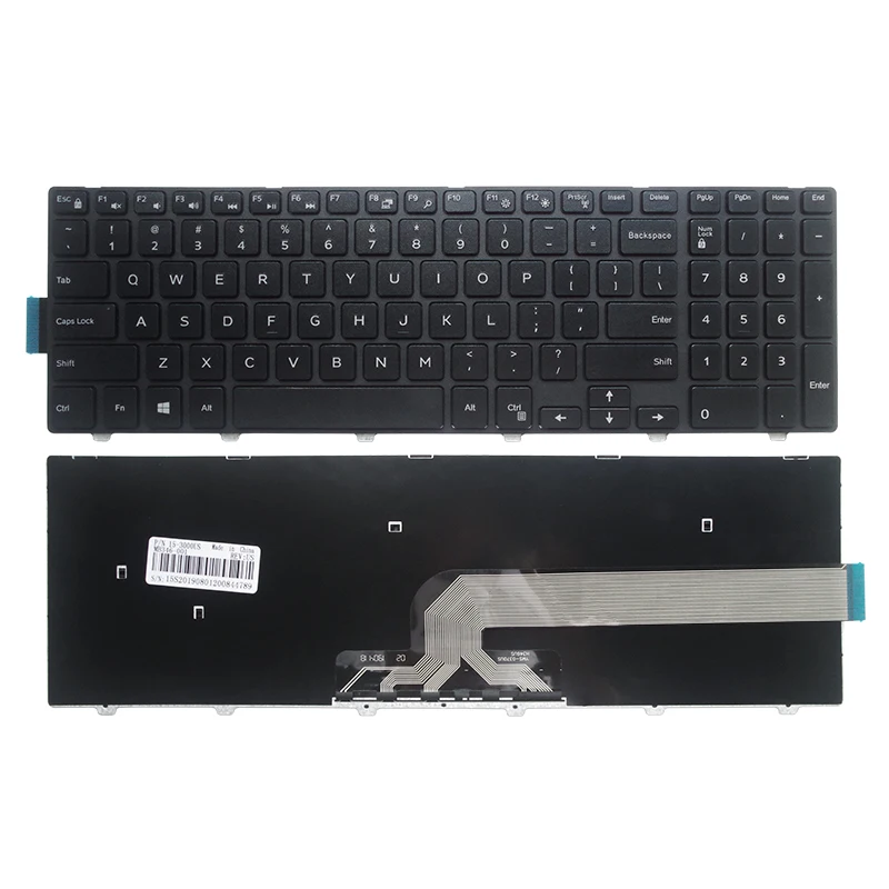 DELL 5547 键盘 US版本 OEM代工 3-2-38 正反面