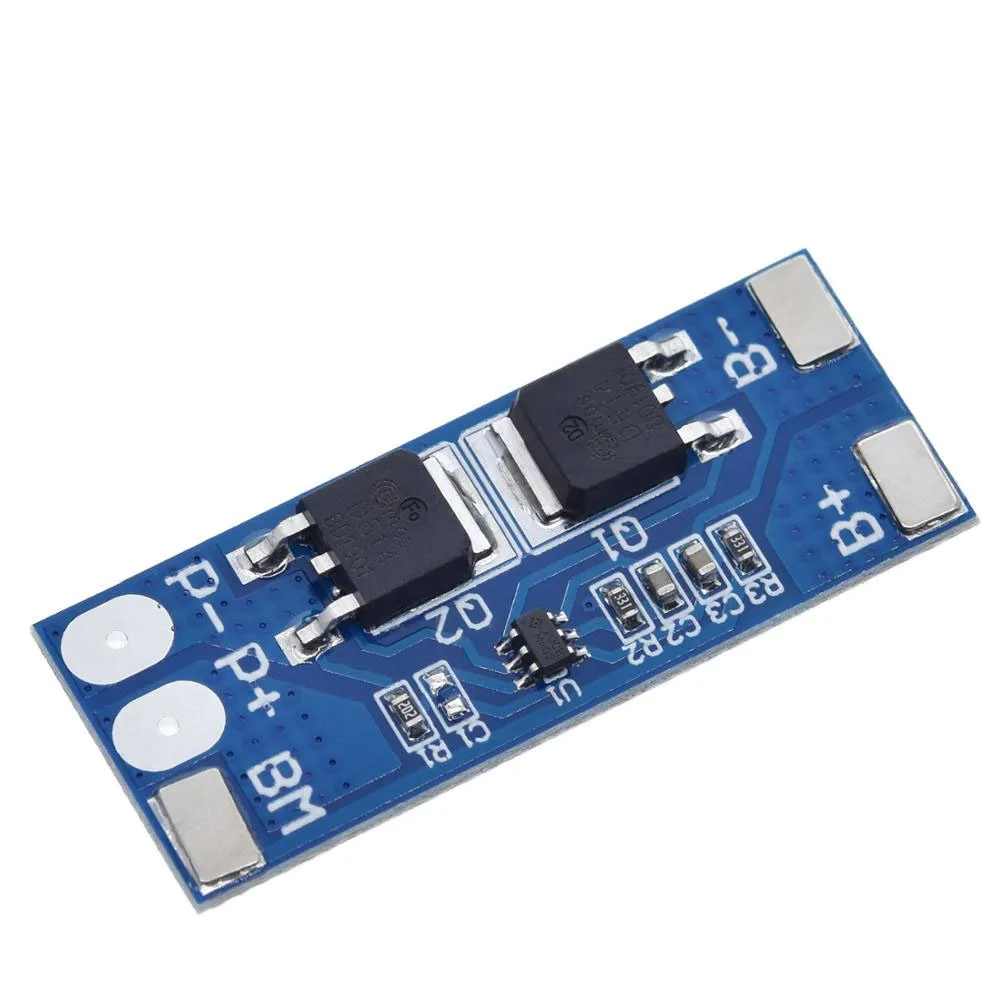 2S 8A Li-Ion 7 4 v 8 V 18650 BMS PCM 15A плата защиты батареи пикового тока bms Pcm для литий-ионного