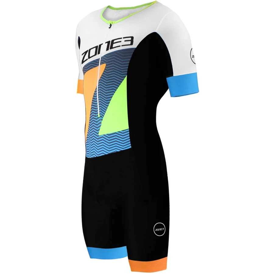 

2019 Zone3 Men's Triathlon Skinsuit Summer Quick-drying Short sleeve Cycling Jersey set Jumpsuit Road Bike swim Running Ciclismo