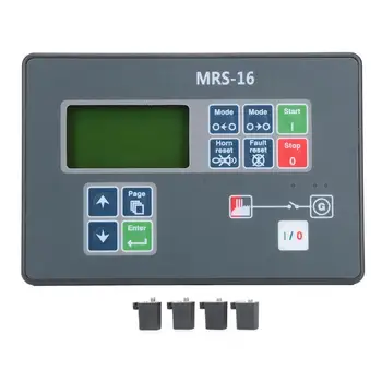 

MRS-16 Genset Controller Self-Starting Control LCD Screen for Diesel Generator DC8-35V Generator