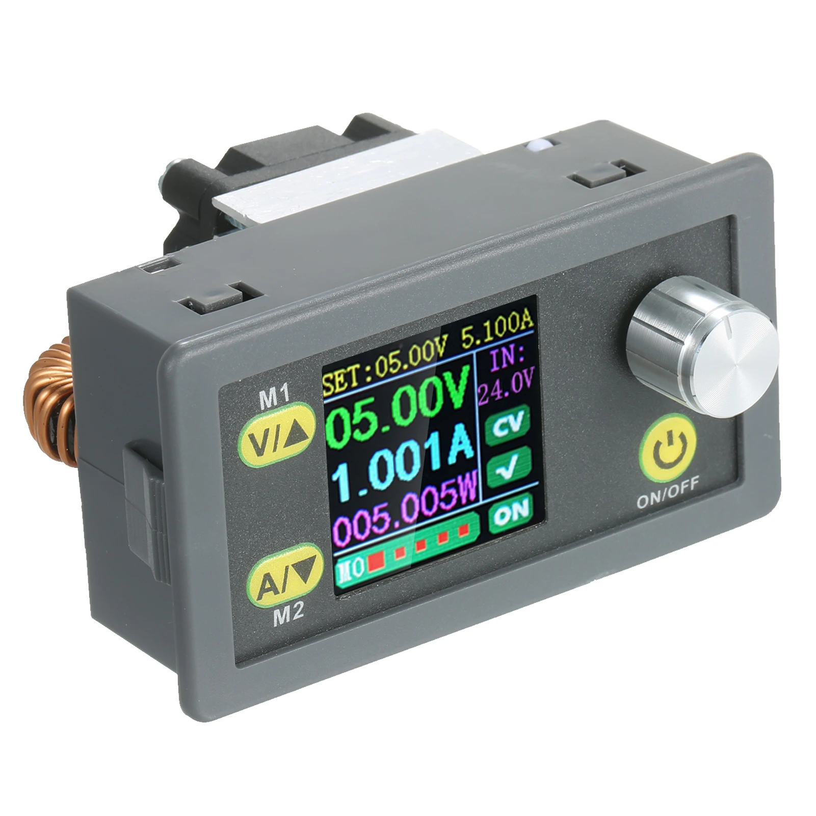 Digital Control Module 5A80W Constant Voltage Current Programmable Power Supply Adjustable Regulator Data Storage | Инструменты