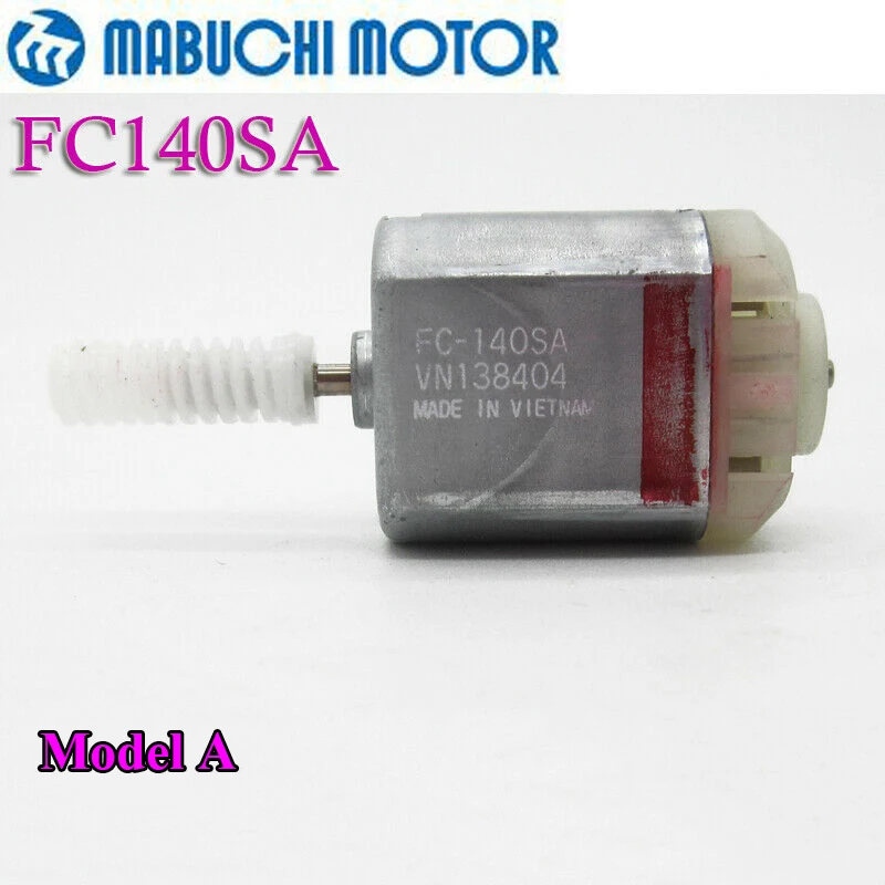マブチモータージョンソンfc140,12v dc,ウォームギアシャフト付き,車の