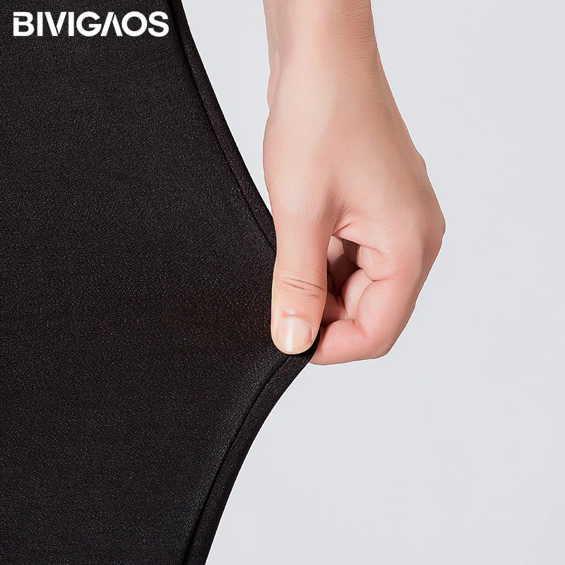 BIVIGAOS 2019 новые женские Мода и досуг свободные удобные повседневные брюки среднего