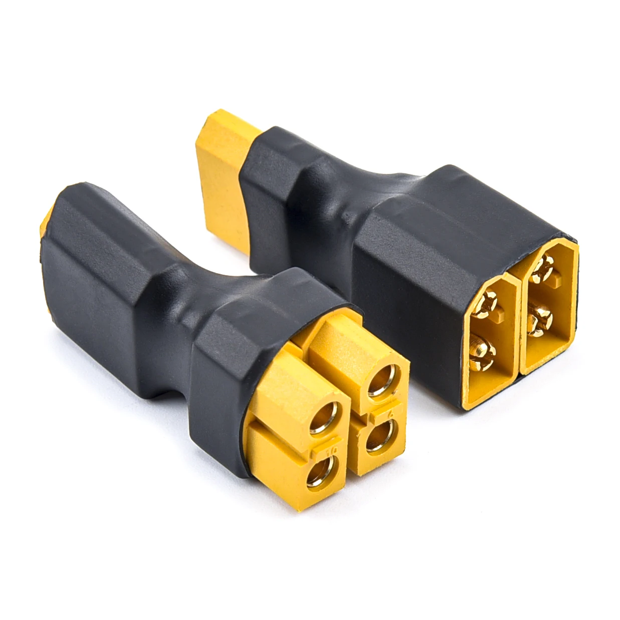 câble en Silicone 30 cm 2 câbles de Chargement XT90 FLY RC Lot de 2 fiches XT30/XT60/XT90/T EC2/EC3/EC5/HXT/Tamiya/MPX/TRX mâle 4 mm pour Chargeur de Batterie 
