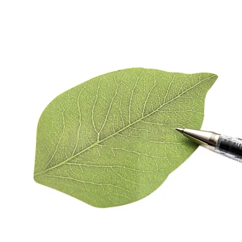 

Cute Leaf Memo Pad Sticky Note Diy Kawaii Paper Sticker Pads Korean Stationery School Office