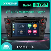 XTRONS 8'' Android 10,0 DSP Auto Multimedia-DVD-Stereo-Radio-Player für Mazda 6 Ultra 2008 2009 2010 2011 2012 GPS RCA CANbus