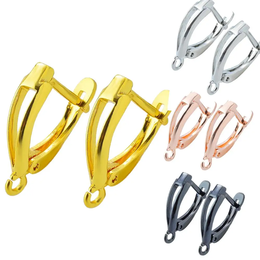 

Minghuang 2020 simple trend four-color fashion earrings, used for handmade DIY creative earring buckle banquet women's gifts