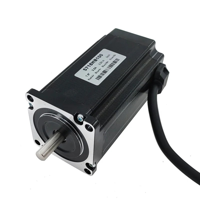m 100mm 2 fase híbrido driver motor nema 23 passo motor