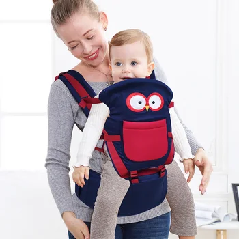 

Front Facing Baby Carrier Comfortable Breathable Sling Backpack Cartoon Infant Waist hipsit Pouch Wrap Kangaroo Carrying Child