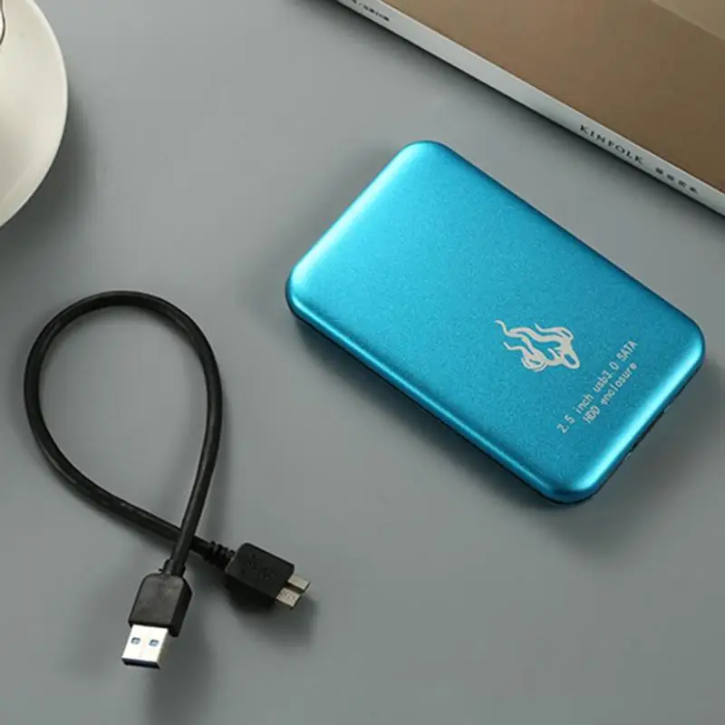 Портативный 2,5 дюймовый USB 3,0 500GB 1 ТБ 2 ТБ внешний жесткий диск SATA III устройство хранения памяти Мобильный HDD для настольного компьютера