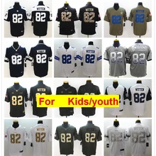 Молодежные Dallas#82 Джейсон Виттена игра Цвет пик Футбол Майки