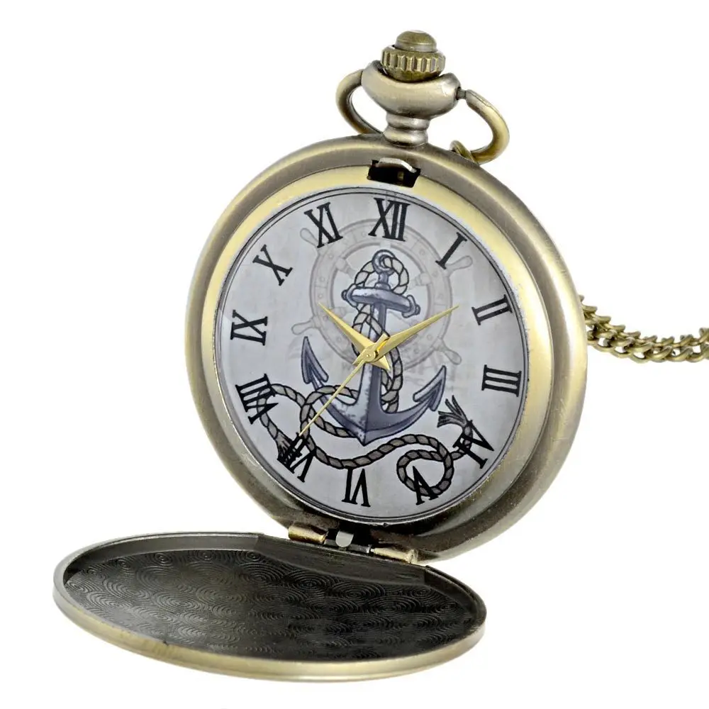 IBEINA Полный Охотник кварц гравированный брелок ретро кулон карманные часы цепь подарок