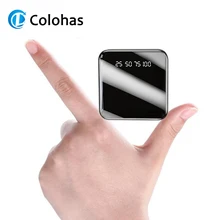 Мини Внешний аккумулятор 20000 мАч, портативная зарядка, внешний аккумулятор 10000 мАч, USB внешний аккумулятор, зарядное устройство для Xiaomi note 8a iPhone 11 pro max 7 huawei samsung повербанк