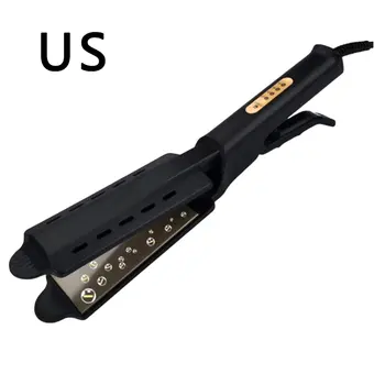 

Universial Hair Straightener Four gear temperature control Fast Preheating PTC heating element Titanium alloy panel