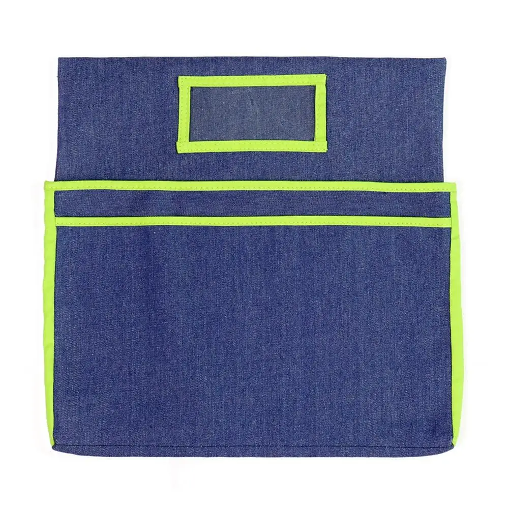 Сумка для хранения карман стула школьный стул задний Органайзер джинсовая