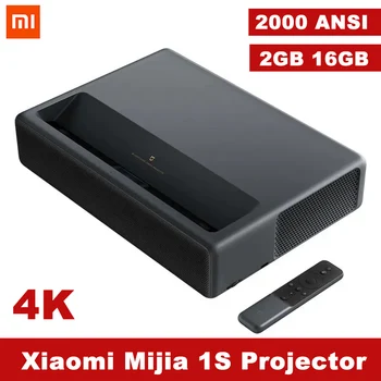 

Xiaomi Mijia Laser Projector 1S 4K 2000ANSI Lumens 2GB 16GB TV HDR TV Cinema Bluetooth WiFi 3D Home Theater System Movie Player