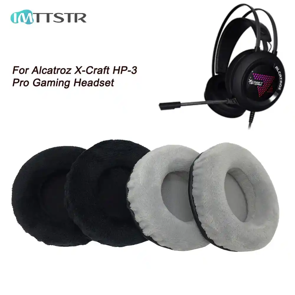 Imttstr Xcraft Hp3 Pro Headset Cushion Cover Cups Replacement Ear Pads Earpads For Alcatroz X Craft Hp 3 Pro Gaming Headset Earphone Accessories Aliexpress