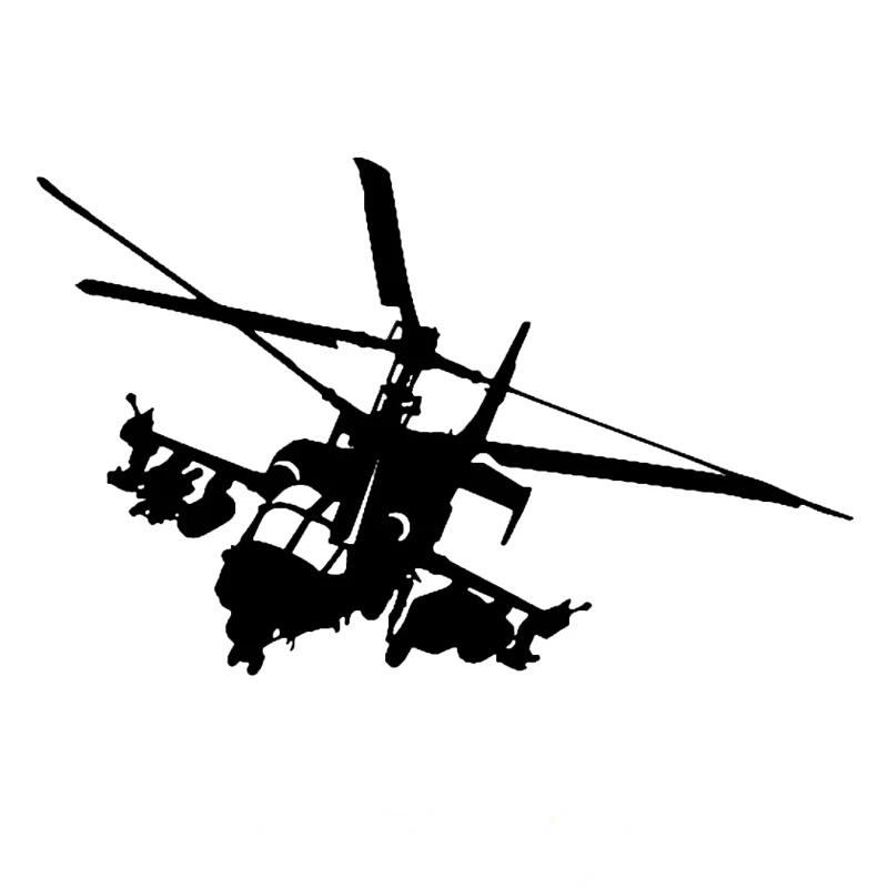 

A-0913 Hot Selling Creativity Helicopter Personality Car Stickers PVC Fashion Auto Motorcycle Sunscreen Waterproof Decals Decor