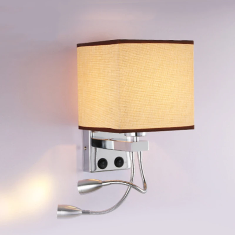 

Wall lamp bedside lamp wall bedroom simple modern creative North European living room LED stair corridor hotel lamps and lantern