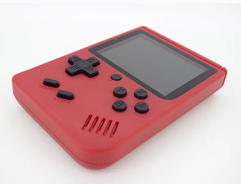 Built-in 400 Games 1000mAh Battery Retro Video Handheld Game Console+Gamepad 2 Players Doubles 3.0 Inch LCD Game Player TV Out