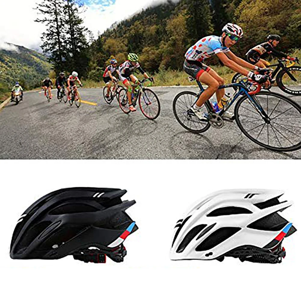 Bike Helmet Riding Lightweight Breathable Safety Cap Mountain Road Cycling Equipment For Women Men Outdoor Sport White Black
