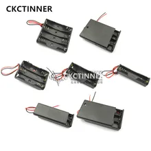 AA Размер батареи Коробка для хранения держатель с 1 2 3 4 6 7 слотов Прямая поставка 0616