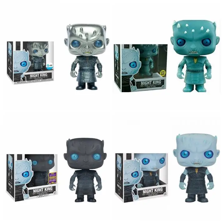 Funko Gamed престолов ночь король #44 световой Рисунок игрушка с металлическим
