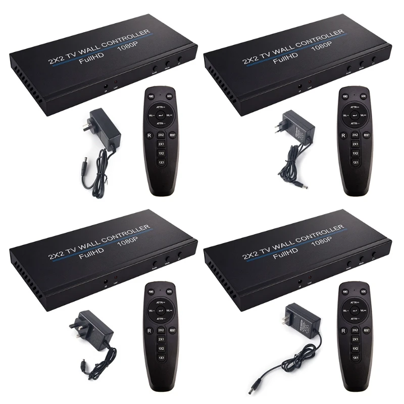 PROD 1005002898559687 Vedio Connection Supplies Universal
HDMICompatible Video Wall Controller Splitter 2X2 Universal Audio Video
Accessories