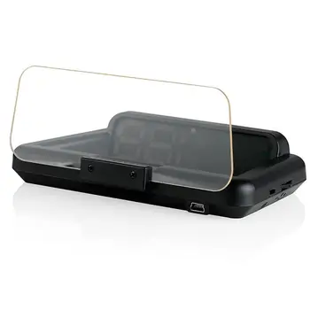 

C500 OBD2 HUD Mirror Car Head Up Display Digital Speed Projector Security Alarm Updated Version Oil Temp. Turbo Pressure