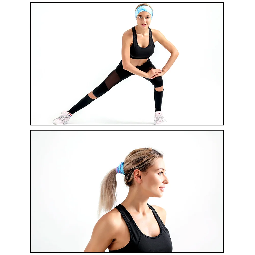 yoga headband sport women running sport hair band turban headband women hair band Fitness Antiperspirant Band Cycling outdoors