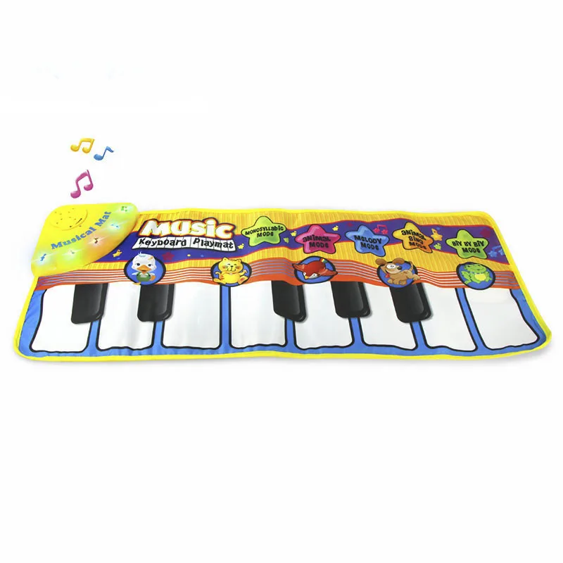 70*30 см коврики пианино музыка ковры детский Сенсорный игровой коврик с инструментом звук музыкальная коврик музыка обучающие игрушки для детей