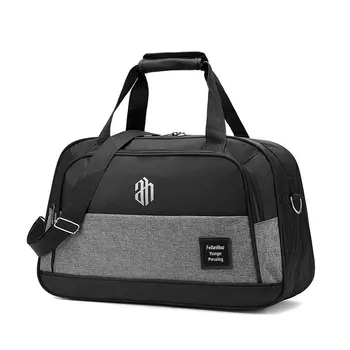 

Hot Men Oxford Cloth Travel Bag Leisure Large Capacity Handbag Weekend Outdoor Travel Luggage Bags Fitness Picnic Luggage Bags