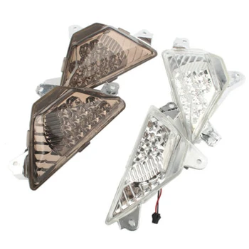 

Motorcycle Turn Signal Indicator Light Lens Lamps Cover For Kawasaki Ninja 300R EX300 ZX6R 636 599 13-17 Ninja 650R ER6F 13-15 K