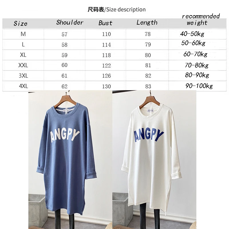 Maternity Loose Top Long Sleeve Round Neck Spring and Autumn Pregnant Women Pure Cotton Maternity Top Women Clothes