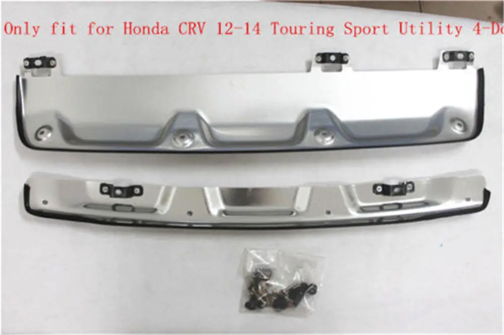 Для Honda CRV 2012- алюминиевая защитная ограда переднего и заднего бампера