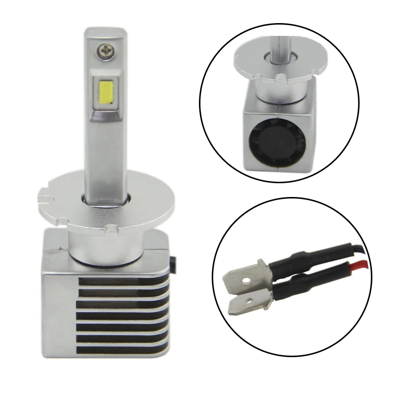

SHUOKE NT9 D2H LED Car Headlight Bulbs 13.5V 28W 3200Lm 6000K 5530 Led Chips Automotive Lights For Projector Lens Free Shipping